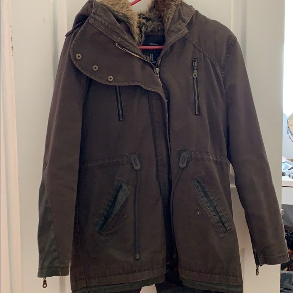 Forever 21 Parka Jacket